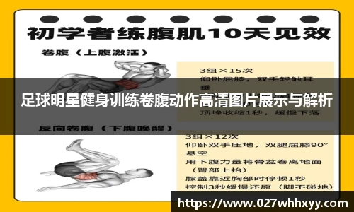 足球明星健身训练卷腹动作高清图片展示与解析
